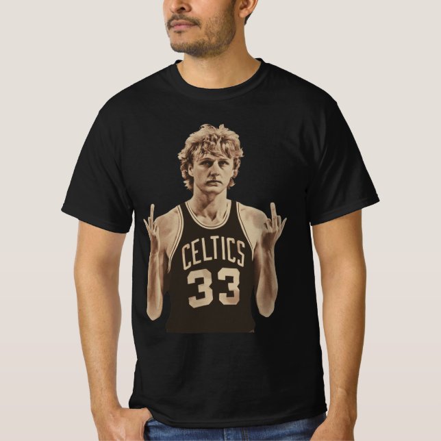 Camiseta larry MIDDLE FINGER Retro 90s (Frente)