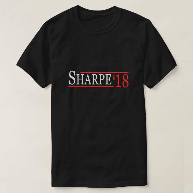 Camiseta Larry Sharpe Para Governador De Ny (Frente do Design)