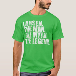 Camiseta LarsenLarsen Nome da família Larsen sobrenome Lars