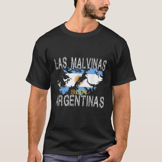 Camiseta Las Malvinas Son Argentinas Islas Malvinas (Frente)