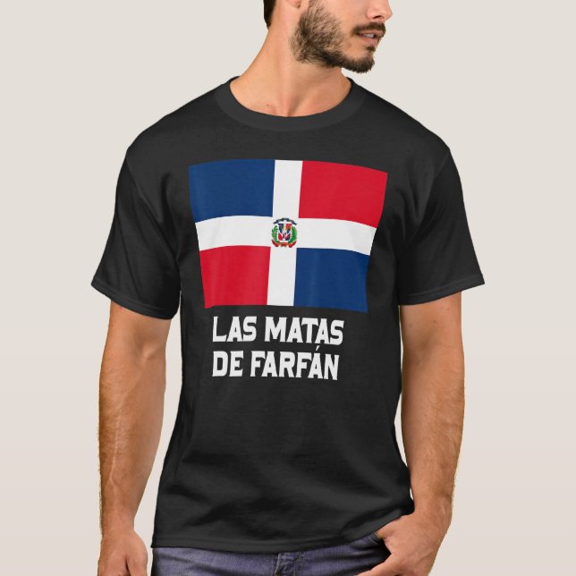 Camiseta Las Matas De Farfán República Dominicana Emblem Es (Frente)