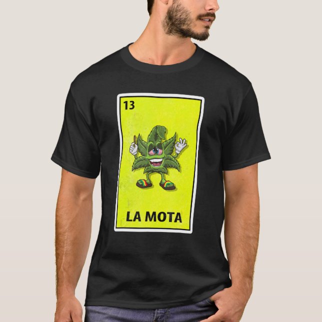 Camiseta Las Motas Mexicano Parody Lottery (Frente)