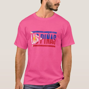 CAMISETA LAS PIÑAS FILIPINAS COM SUA PROUDADA BANDEIRA FILI