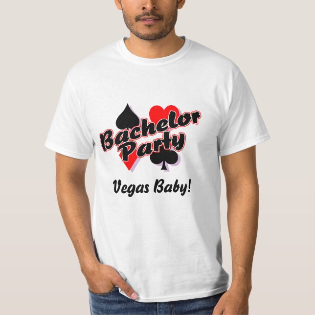 Camiseta Las Vegas Bachelor Party (Frente)