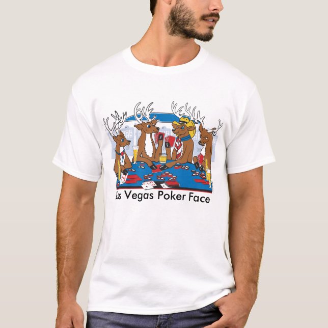 Camiseta Las Vegas Poker Face (Frente)