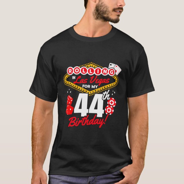 Camiseta Las Vegas Rolling In Vegas 44 (Frente)