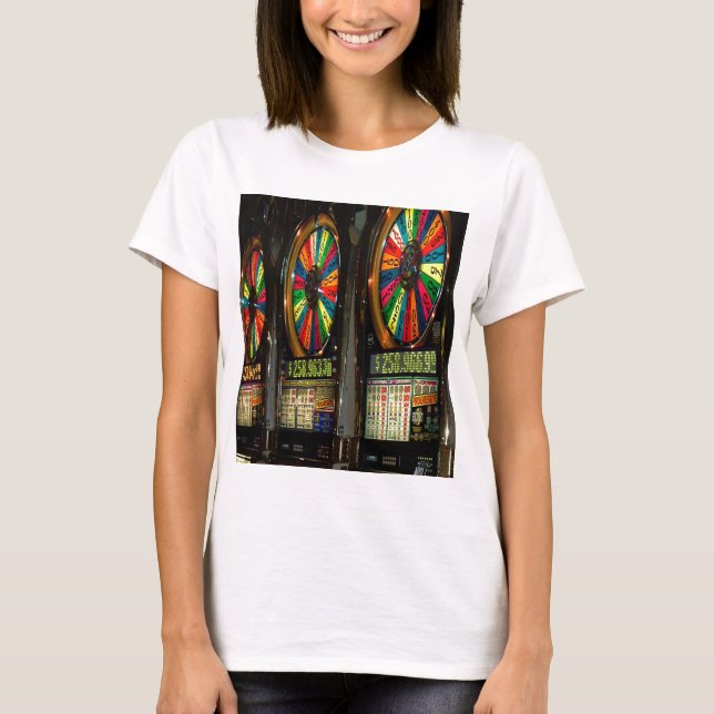 Camiseta Las VEGAS-SLOTS (Frente)