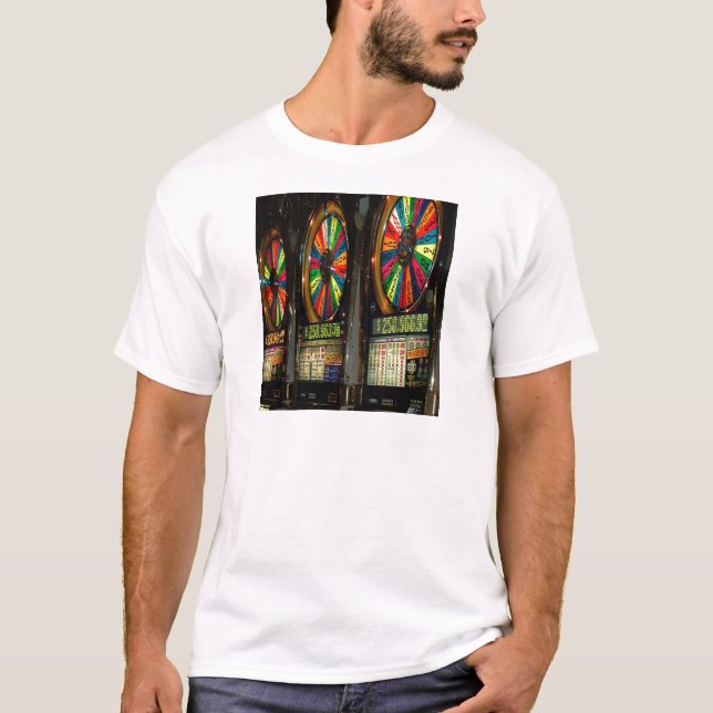 Camiseta Las VEGAS-SLOTS (Frente)