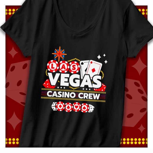 Camiseta Las Vegas Vacation Casino Crew Las Vegas (Criador carregado)