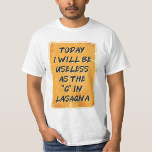 Camiseta Lasagna
