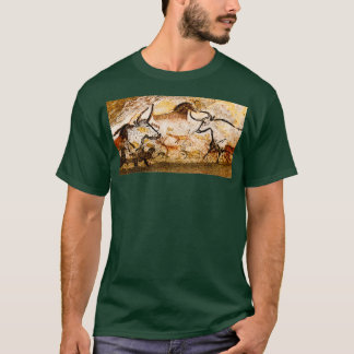 Camiseta Lascaux Hall of the Bulls Deer and Aurochs 1
