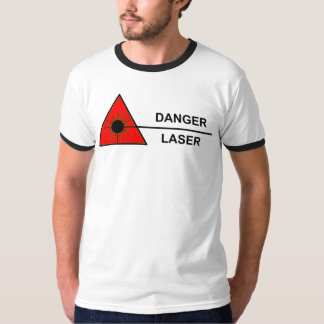 Camiseta Laser do perigo