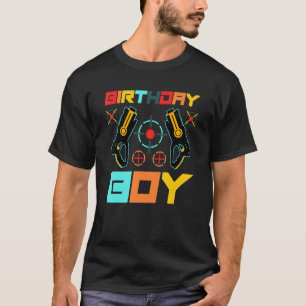 Camiseta Laser Tag Birthday Boy Party Indoor Lasertag Game