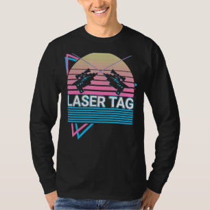 Camiseta Laser Tag Game Lasertag Retro