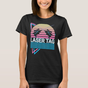 Camiseta Laser Tag Game Lasertag Retro