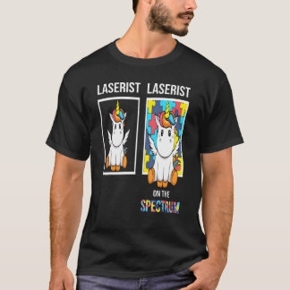 Camiseta Laserista Pessoas Com Autismo Puzzle Unicórnio Neu