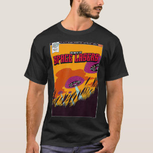 Camiseta Lasers espaciais 2020 A vida é como um livro em qu