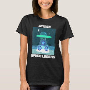 Camiseta Lasers Espaciais Judeus Ufo Estrela Voadora De Dav