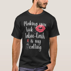Camiseta Lash Artist Fabu Lash para maquiagem