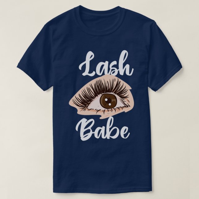 Camiseta Lash Babe (Frente do Design)