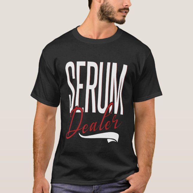 Camiseta Lash Tech Lash do Artista do Serum Dealer (Frente)