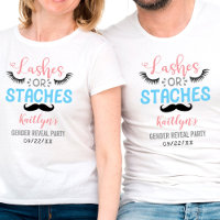 "Lashes Or Staches" Partido Moderno da Revelação d