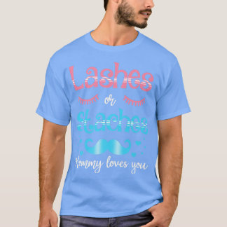 Camiseta Lashes Ou Mamães Adora Sua Revelação De Gênero