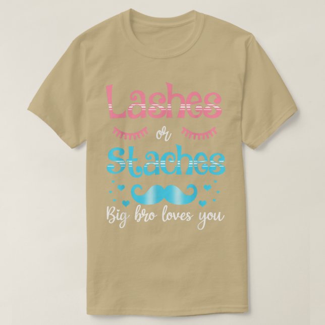 Camiseta Lashes Ou Pistas Grande Irmão Te Ama A Revelação D (Frente do Design)