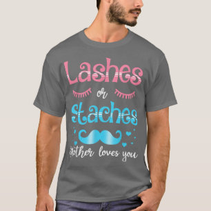 Camiseta Lashes Ou Pistas Irmão Te Ama A Revelação De Gêner