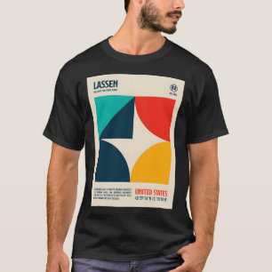 Camiseta Lassen National Park Viagem Art