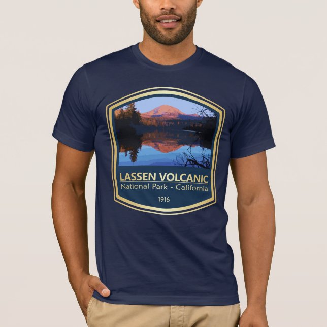 Camiseta Lassen NP vulcânico (PF1) (Frente)