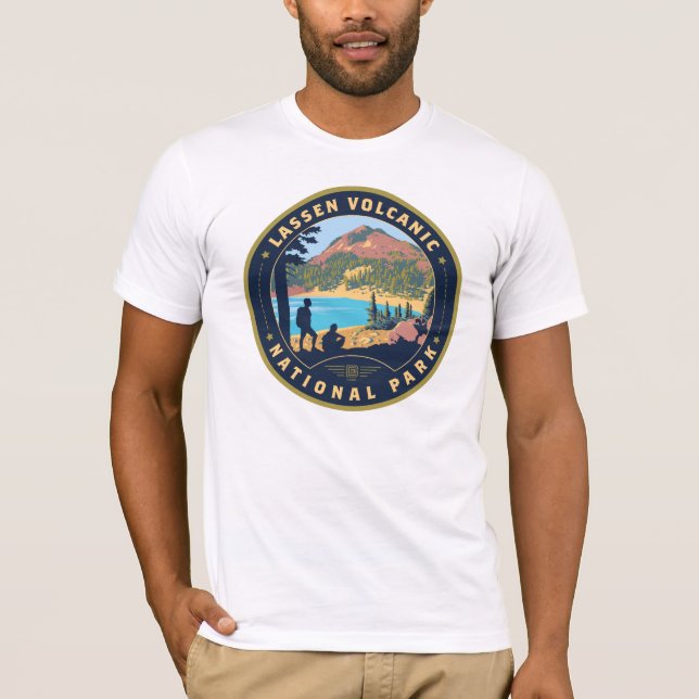 Camiseta Lassen Volcanic National Park (Frente)