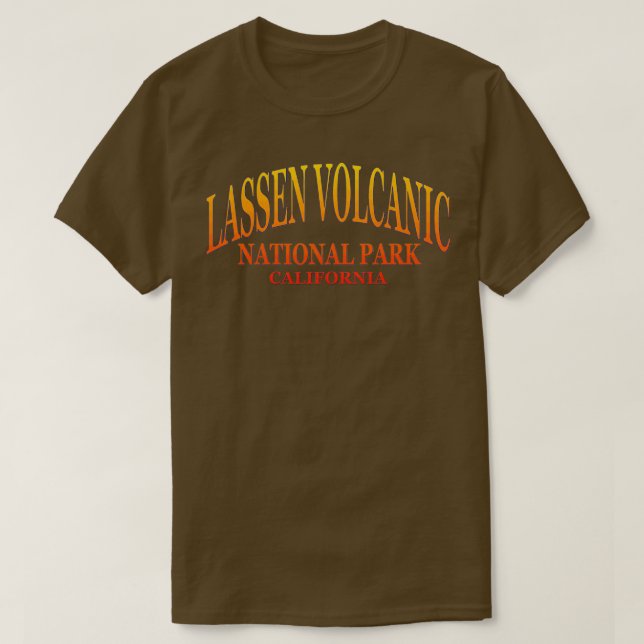 Camiseta Lassen Volcanic Park California (Frente do Design)