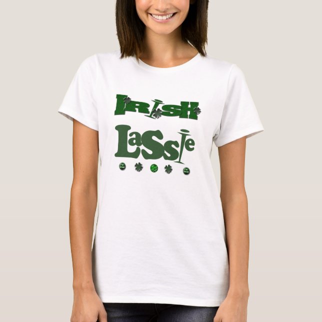 Camiseta Lassie irlandês (Frente)