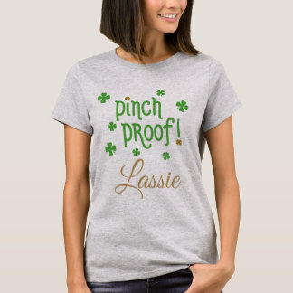 Camiseta Lassie T-Shirt com Prova de Pinch