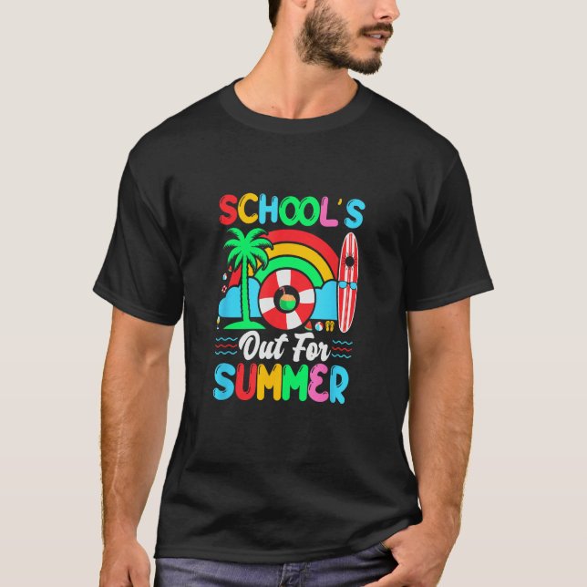 Camiseta Last Day of School s Out For Summer Vacation Teach (Frente)