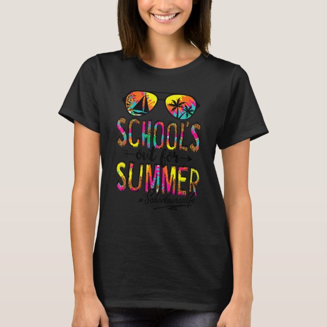 Camiseta Last Day Of School Schools Out For Summer School N (Frente)