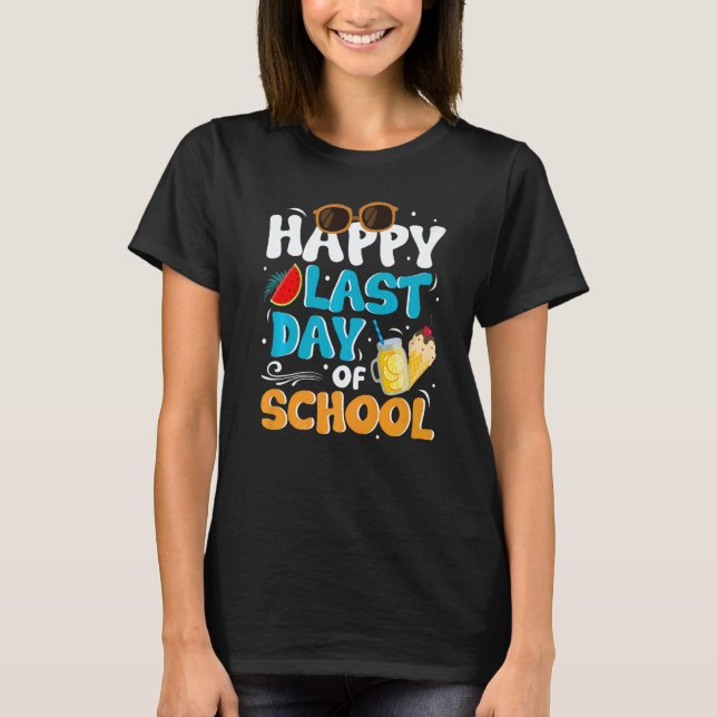Camiseta Last Day Of School Summer (Frente)