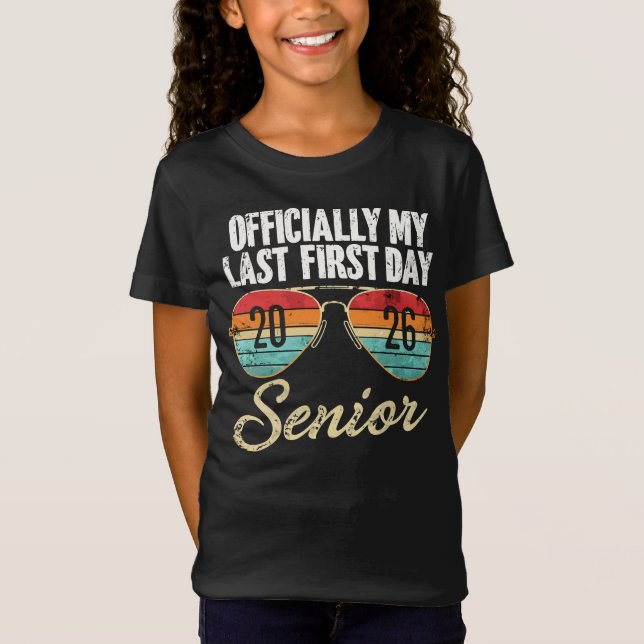 Camiseta Last First Day Senior 2026 (Frente)