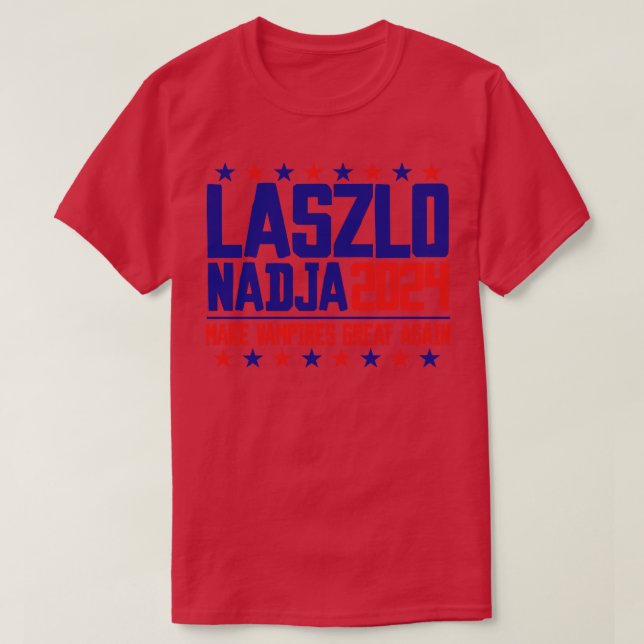 Camiseta Laszlo Nadja 2024 (Frente do Design)
