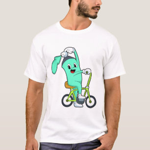 Camiseta Lata de pulverização com Bicicleta