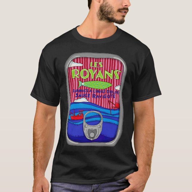 Camiseta Lata de Sardinhas Les Royans (Frente)