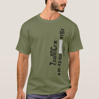 Camiseta lata do Spam 7.62X54R