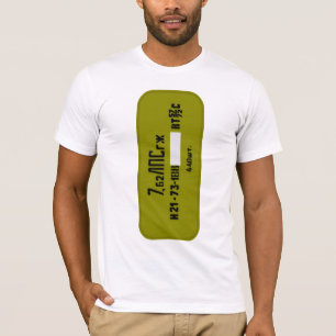 Camiseta lata do Spam 7.62X54R