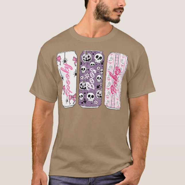 Camiseta latas de halloween (Frente)