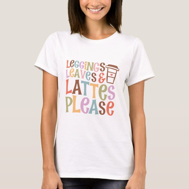 Camiseta Latas, por favor - Queda do T-Shirt (Frente)