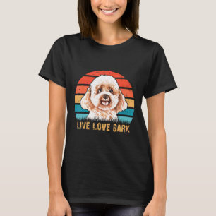 Camiseta Latido De Amor Ao Vivo Retro Vintage Poodage Engra