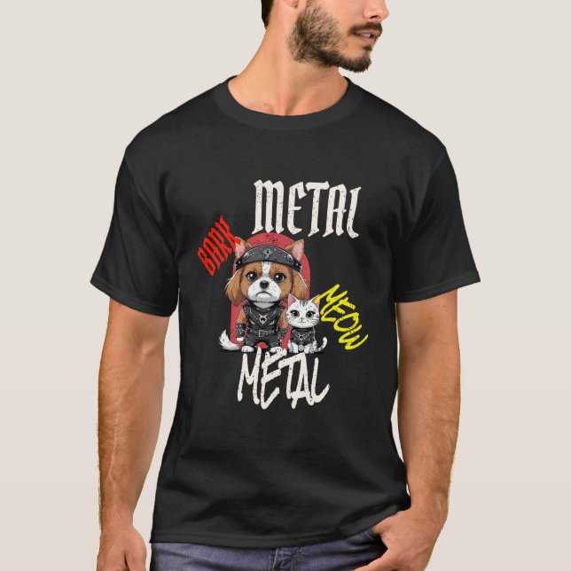 Camiseta Latido e Metais (Frente)