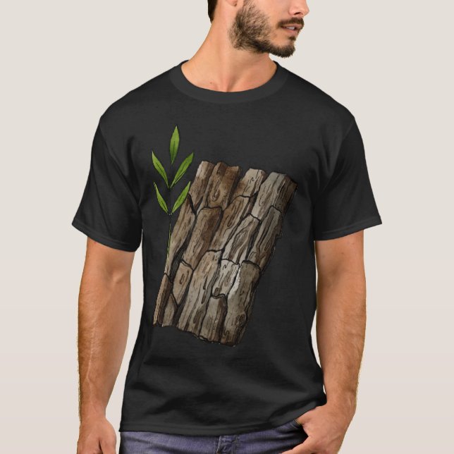 Camiseta Latido selvagem AAS House Planta Sangue Mais Profu (Frente)