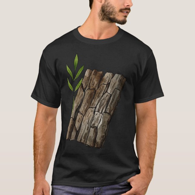 Camiseta Latido selvagem AAS House Planta Sangue Mais Profu (Frente)